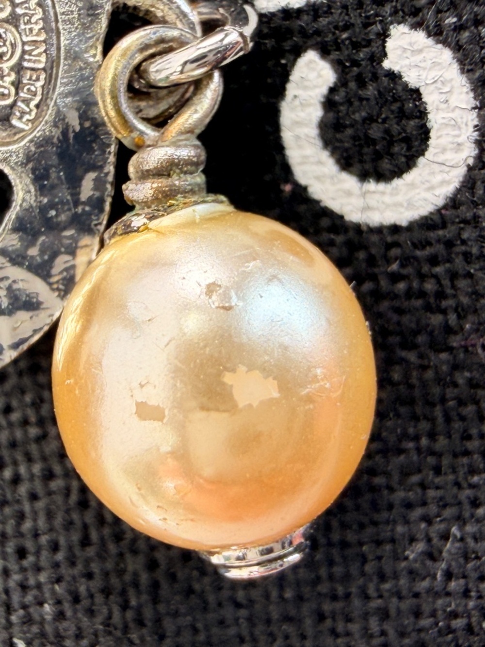 Chanel Pearl CC Drop Earrings - Picture 12 of 13